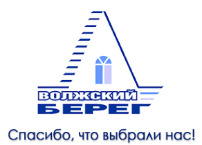 Логотип компании Волжский берег